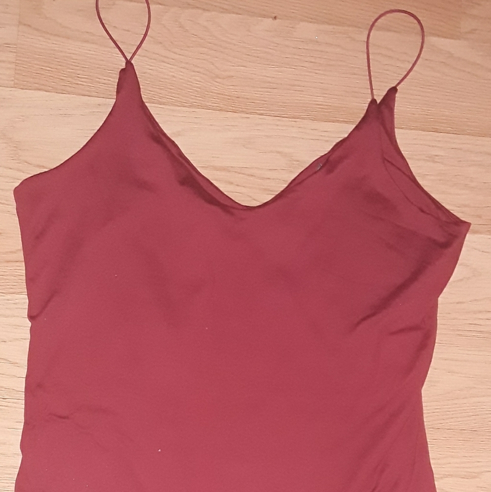 Beautiful rusty color bodysuit